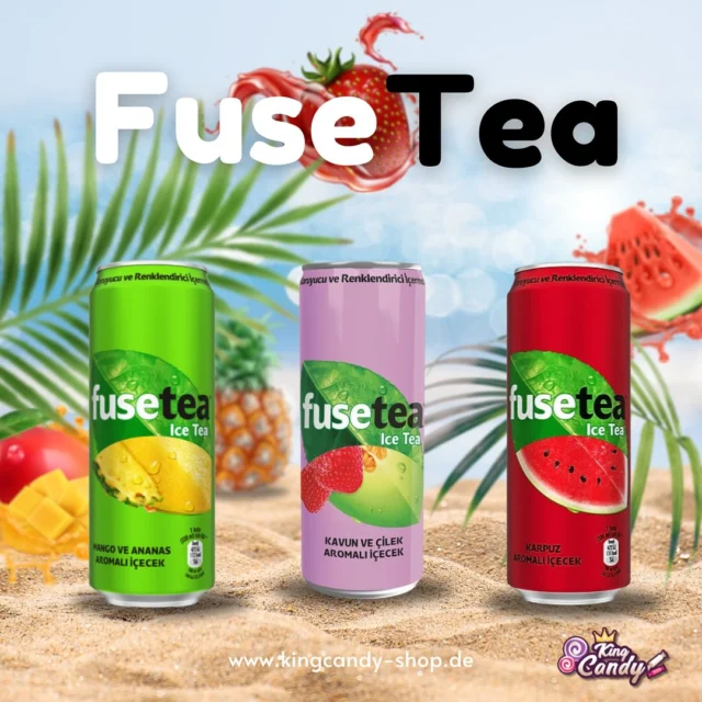 ‼️NEW‼️ JETZT PROBIEREN, FRUCHTIG UND WILD 🍍🍉 FUZE TEA AUS DER TÜRKEI 🇹🇷
#kingcandy #sweets #sweet #candy #king #queen #lolipop #girls #boys #trend #schwerin#Deutschland #world #fuzetea #getränke #soft #drinks #energy #chips #takis #blue #fuego